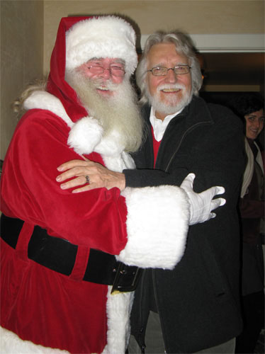 Santa Ed and Neale Donald Walsch
