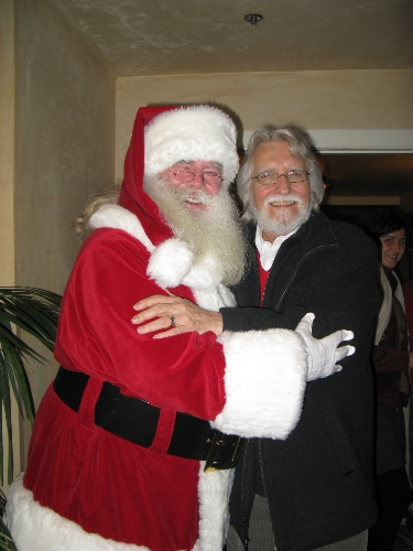 Santa with Neale Donald Walsch