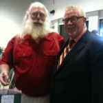 Santa Ed with Dr Jim Turrell at the Center for Spiritual Living in Irvine 10-06-13